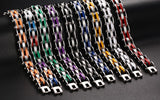 Biker Chain Bracelet For Men Stainless Steel Mix Color - Slim Wallet Company