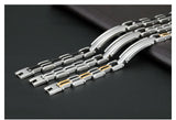 Stainless Steel Simple Biker Chain Bracelet - Slim Wallet Company