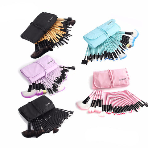 Professional 32 pcs Makeup Brush Set - Slim Wallet Company
