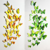 Butterfly 3D Wall Stickers - 12 Pieces - Slim Wallet Company