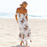 Boho Life - Beach Flower Dress - Slim Wallet Company