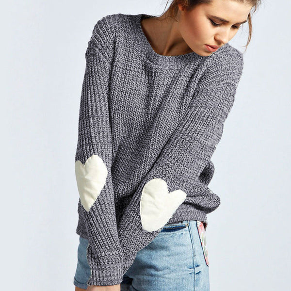 Super Comfy Heart-On-My-Sleeve Hoodie Sweater - Slim Wallet Company