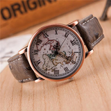 World Map Wrist watch - Slim Wallet Company