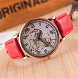 World Map Wrist watch - Slim Wallet Company