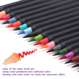 Watercolor Brush Pens - 20 Piece Set - Slim Wallet Company