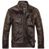 Men's Slim Fit Lambskin Leather Jacket - Slim Wallet Company