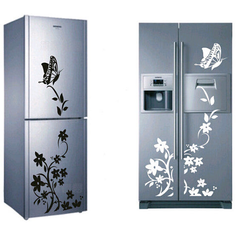 Free shipping high quality creative refrigerator sticker butterfly pattern wall stickers home decor - Slim Wallet Company