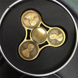 Metal Gear Fidget Spinner - Stress Reducer - For Focus Anxiety ADHD - Slim Wallet Company