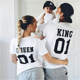 King - Queen - Prince - Princess  Mommy Daddy Baby Outfit - Slim Wallet Company