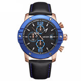 Blue Gold Timepiece - Slim Wallet Company