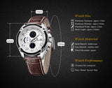 White Tie - Chronograph Watch - Slim Wallet Company