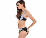 High Waist Halter Push Up Bikini Set - Slim Wallet Company