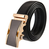 Luxury Cross Stitch Leather Belt - Slim Wallet Company