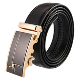 Luxury Cross Stitch Leather Belt - Slim Wallet Company