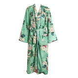 Floral Peace Kimono - Slim Wallet Company