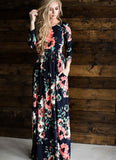 Boho Life - Floral Maxi - Slim Wallet Company