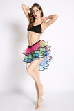 Rainbow Multi Layer Dancing Skirt - Slim Wallet Company