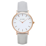 Original Leather Watch - Minimalist Designed - Slim Wallet Company