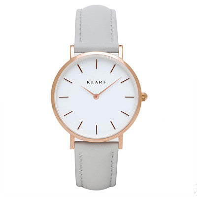 Original Leather Watch - Minimalist Designed - Slim Wallet Company