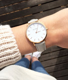 Original Leather Watch - Minimalist Designed - Slim Wallet Company