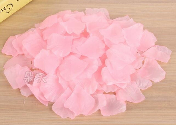 New 2015 free shipping Wholesale 1000pcs/lot Wedding Decorations Fashion Atificial Flowers Polyester Wedding Rose Petals patal - Slim Wallet Company