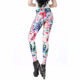 Graphic Color Pop Leggings - Slim Wallet Company