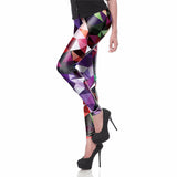 Graphic Color Pop Leggings - Slim Wallet Company