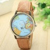 Mini World Map Watch - Slim Wallet Company