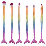 Unicorn Mermaid Makeup Brushes - 10 piece set - Slim Wallet Company