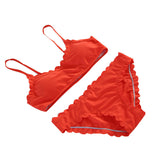 Orange Sea Shell Bikini - Slim Wallet Company