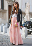 The Infinity Pleated Skirt - Slim Wallet Company