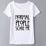 Normal People Scare Me - Slim Wallet Company