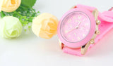 Casual Watch Geneva Unisex Quartz watch 14color men women Analog wristwatches Sports Watches Rose Gold Silicone watches Dropship - Slim Wallet Company