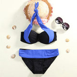 2016 New Bikini Women Triangle Push-Up Bikini Set Bandeau Swimwear Padded Swimsuit Bra Beachwear Woman bikinis set sportswear - Slim Wallet Company