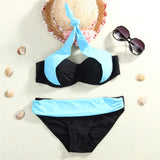 2016 New Bikini Women Triangle Push-Up Bikini Set Bandeau Swimwear Padded Swimsuit Bra Beachwear Woman bikinis set sportswear - Slim Wallet Company
