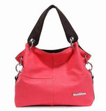 New 2015 Retro Vintage Women's Leather Handbag Tote Trendy Shoulder Bags Messenger Bag Cross body bag Bolsas Free shipping - Slim Wallet Company