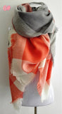 Tartan Scarf women desigual Plaid Scarf cuadros New Designer Unisex Acrylic Basic Shawls warm bufandas - Slim Wallet Company