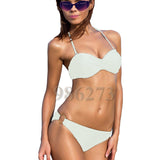Wholesale Fashion Summer Sexy Bikini Women Swimwear Fashion Occidental Secret Bathing Suit Swimsuit Eight Colors S M L #MU300 - Slim Wallet Company