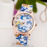 Floral Rose Watch - Slim Wallet Company