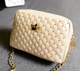 Excellent Quality 2016 Womens Bag Fashion Women Messenger Bags Rivet Chain Shoulder Bag High Quality PU Leather Crossbody SA027 - Slim Wallet Company