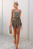 Army SunFlower  Playsuit - Slim Wallet Company