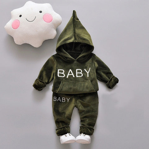 Baby Hooded Set - Slim Wallet Company