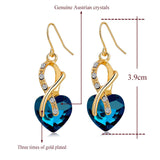 Heart of Crystals - Necklace and Earring set - Slim Wallet Company