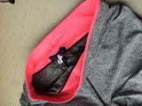 Pink and Grey Highlight Workout Leggings - Slim Wallet Company