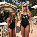 Mother Daughter Catkini Swimsuit - Slim Wallet Company