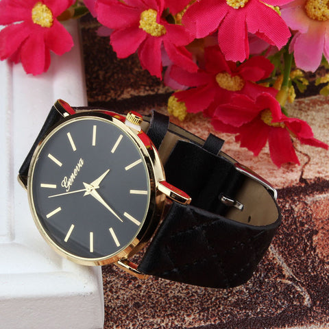 Fabulous montre orologi horloge luxury brand watch faux-leather simulated quartz watch Brand For Reloj Relogio factory prices - Slim Wallet Company