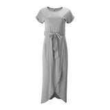 Asymmetrical Half Wrap Dress - Slim Wallet Company