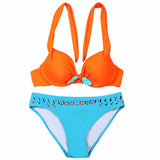 New Sexy Push Up Bikini Swimwear Swimsuit Retro Vintage - Slim Wallet Company