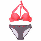 New Sexy Push Up Bikini Swimwear Swimsuit Retro Vintage - Slim Wallet Company