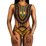 African Queen Swim Suit - Slim Wallet Company